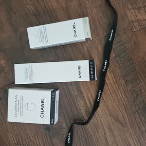 3pc Empty Chanel boxes Ribbon